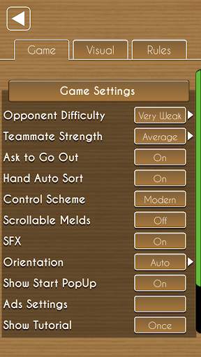 Canasta Multiplayer Card Game screenshot 4