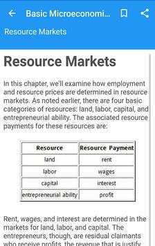 Basic Microeconomics screenshot 1
