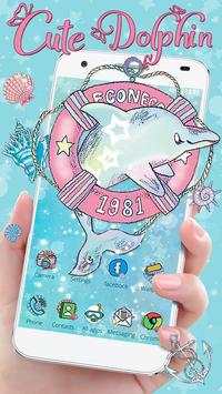 Cute Dolphin Themes HD Wallpapers screenshot 1