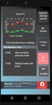 The Blood Pressure App screenshot 1