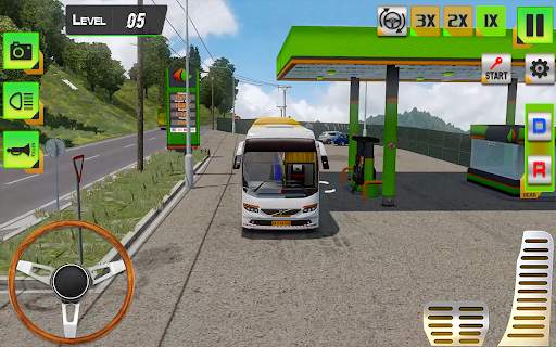 Euro Bus Driving Offroad Bus screenshot 3