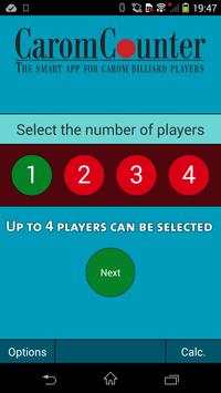 Carom Counter screenshot 1