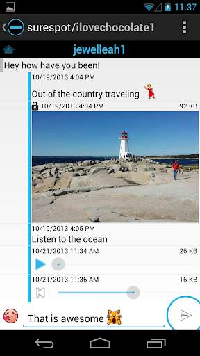 surespot encrypted messenger screenshot 6