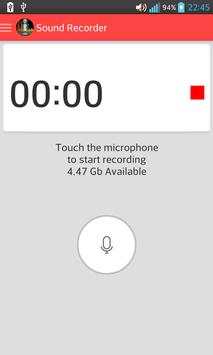 Sound Recorder screenshot 1