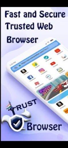 New Browser 2021 Fast Secure UC Trust Mini Browser screenshot 1