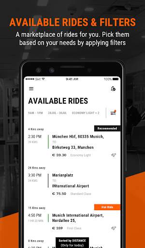SX - Driver App screenshot 3