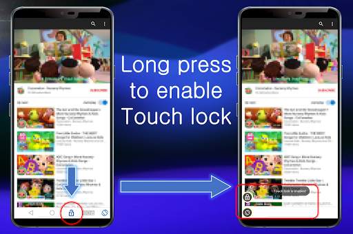 Touch lock for Kids. Simple. 4 تصوير الشاشة