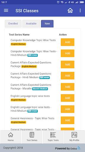 SSI Classes screenshot 2