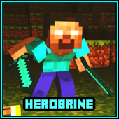 Herobrine Mod for MCPE Addon icon