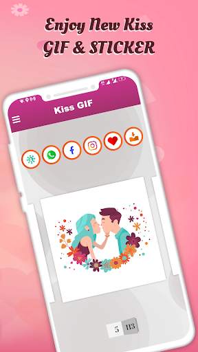 Kiss GIF : Kiss Stickers For Whatsapp screenshot 4