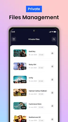 Video player HD 4 تصوير الشاشة