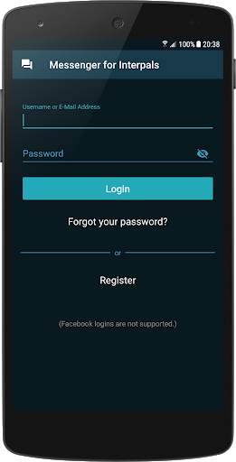 Messenger for InterPals screenshot 1