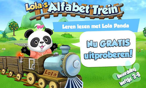 Lola Alfabet Trein-Leren lezen screenshot 1