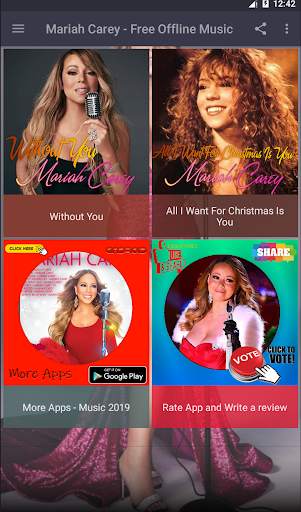 Mariah Carey - Free Offline Music screenshot 2