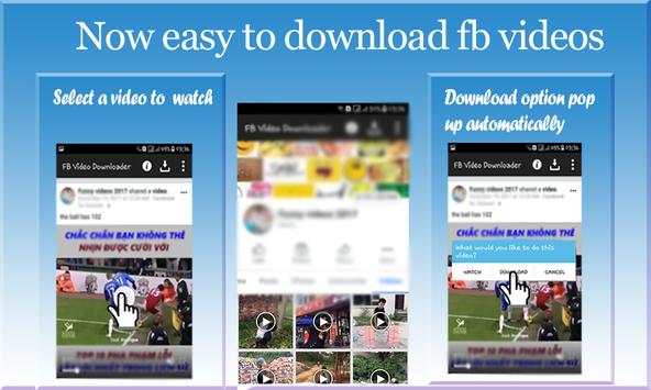 Fb Video Downloader screenshot 1