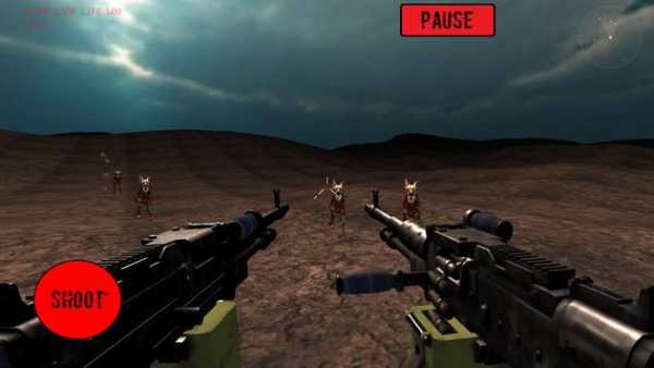 Alien Zombie War: Survival Shoot screenshot 2