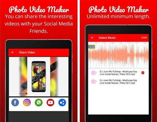 Photo Video Maker -  Music Video Maker : Slideshow screenshot 4