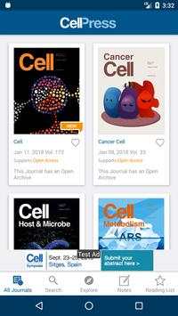 Cell Press Journal Reader 1 تصوير الشاشة