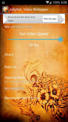 Jellyfish. Video Wallpaper screenshot 7