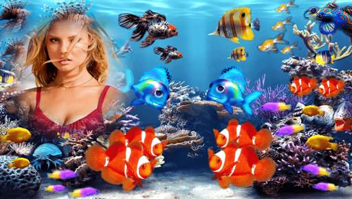 Aquarium Photo Frames screenshot 2