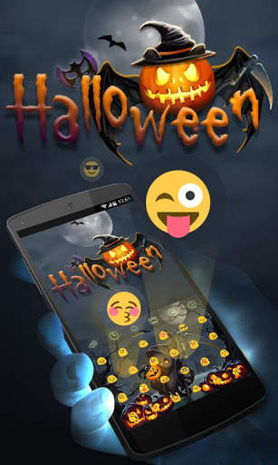 Halloween II GO Keyboard Theme स्क्रीनशॉट 4