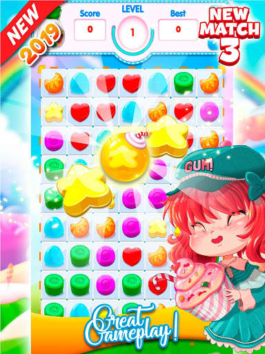 Gummy Crush! - Match & Restore screenshot 13