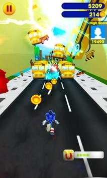 Sonic Subway Dash скриншот 2