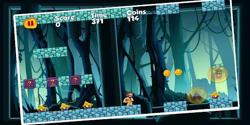 Caveman Adventure : Jungle World Run screenshot 4