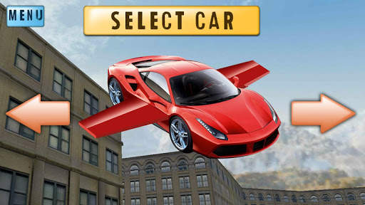 Flying Sport Car Drive 3D screenshot 3