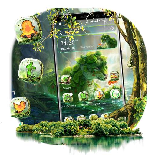 Wonderland Tigress Launcher Theme 1.1.0