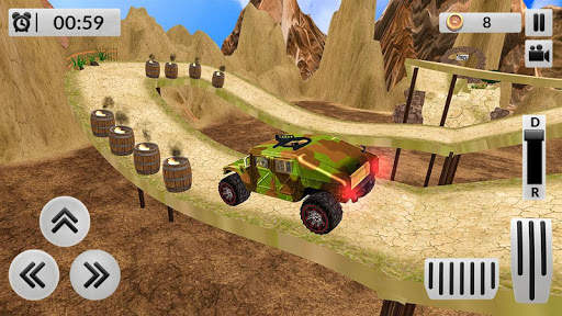 Mountain Climb Jeep Simulator screenshot 6