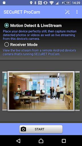 SECuRET ProCam DEMO screenshot 1