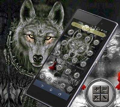 Black Wolf Launcher Theme🐺 screenshot 4