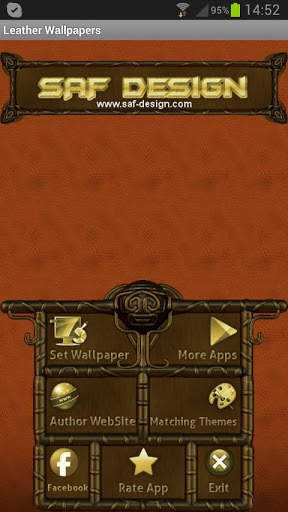 Leather GO Launcher EX Theme screenshot 7