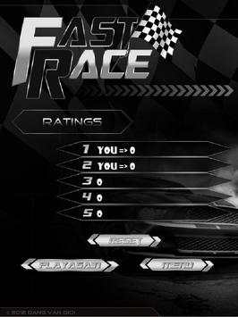 Fast Racing Car 2D screenshot 1