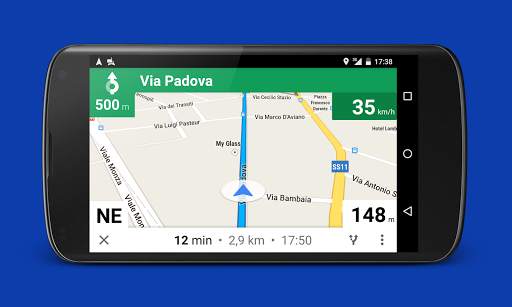 NavMeter - tachimetro Maps GPS screenshot 1