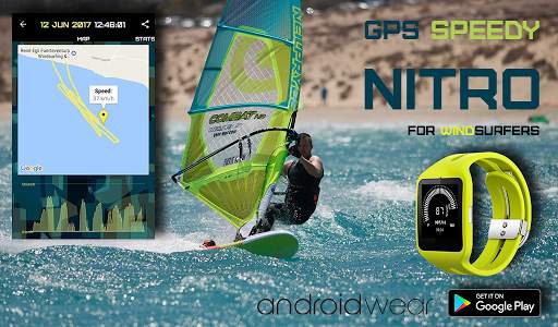 GPS Speedy Nitro - Wear Windsurfer HUD screenshot 17