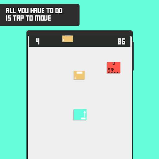 Floaty Boxxy ~ Simple Tapping Game screenshot 1
