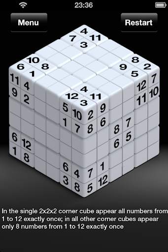 Coppo's Cube - Logic Game Sudoku 3D screenshot 6
