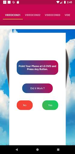 Videocon d2h Remote Control screenshot 3