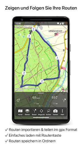 Topo GPS screenshot 2