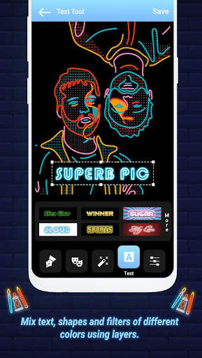 Neon Light Photo Effects - Photo Light Effects 4 تصوير الشاشة