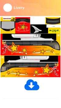 Livery Bus Harapan Jaya XHD screenshot 5