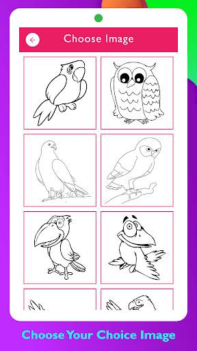 Birds Coloring Games screenshot 2