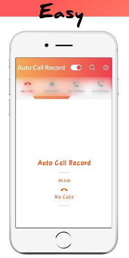 Auto Call Record - Automatic easy call record app. screenshot 1