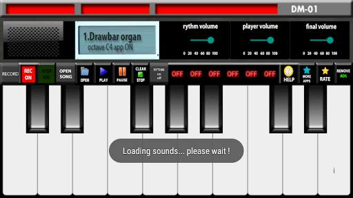 Electronic organ screenshot 1