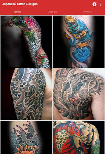 Japanese Tattoo Design screenshot 3