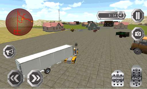 Truck Simulator 3D 2016 screenshot 7