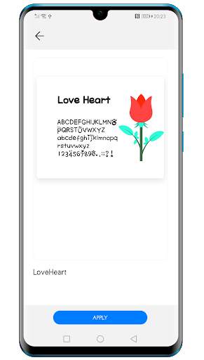 Love Fonts for Huawei Phones screenshot 3