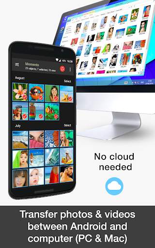 PhotoSync – transfer and backup photos & videos 3 تصوير الشاشة